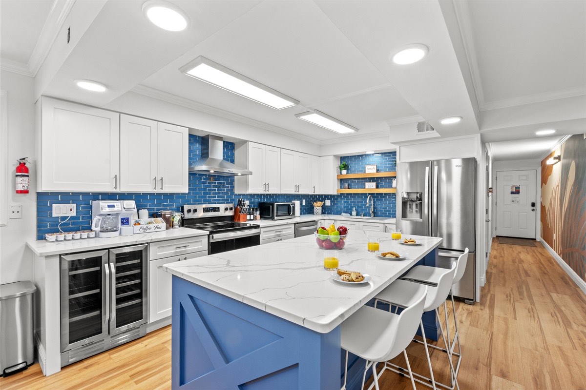 Whether you're whipping up pancakes for the kids or plating up takeout, this kitchen is stocked for real-life moments—because great memories are made around good food.